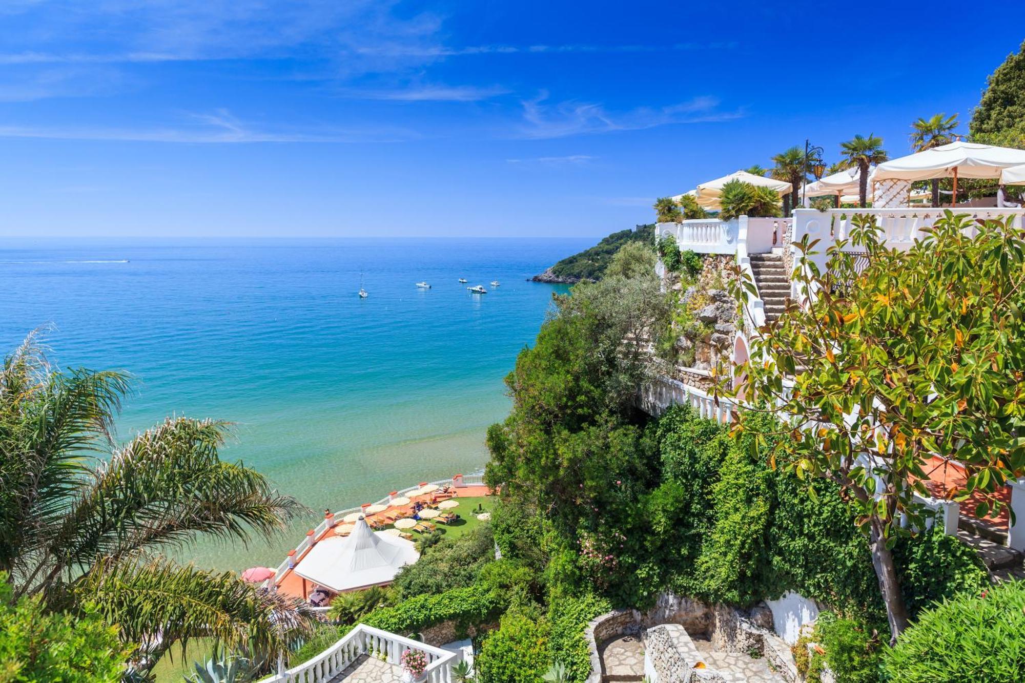 Grand Hotel Le Rocce Gaeta Exterior foto